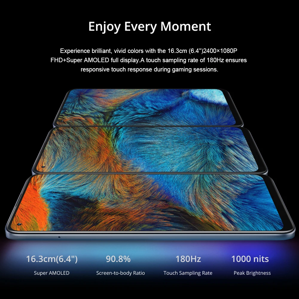 global version realme 8 8gb 128gb smart phone 6 44 inch amoled display 64mp camera 5000mah mega battery 30w fast charge phone free global shipping