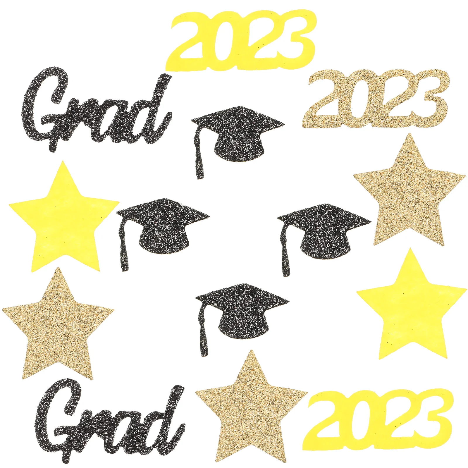 

Label Non-woven Cloth Confetti Party Decor Favors Graduation Prop Multi-functional Dining Table Decoration