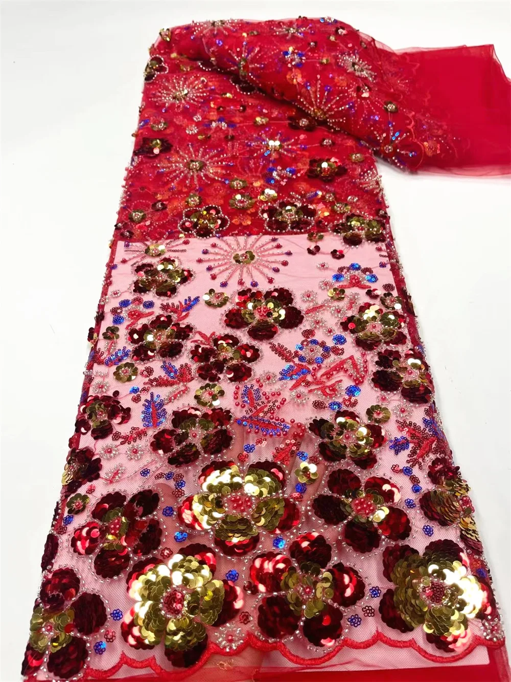 Африканская ручная работа богатые кристаллы роскошные бусины французское