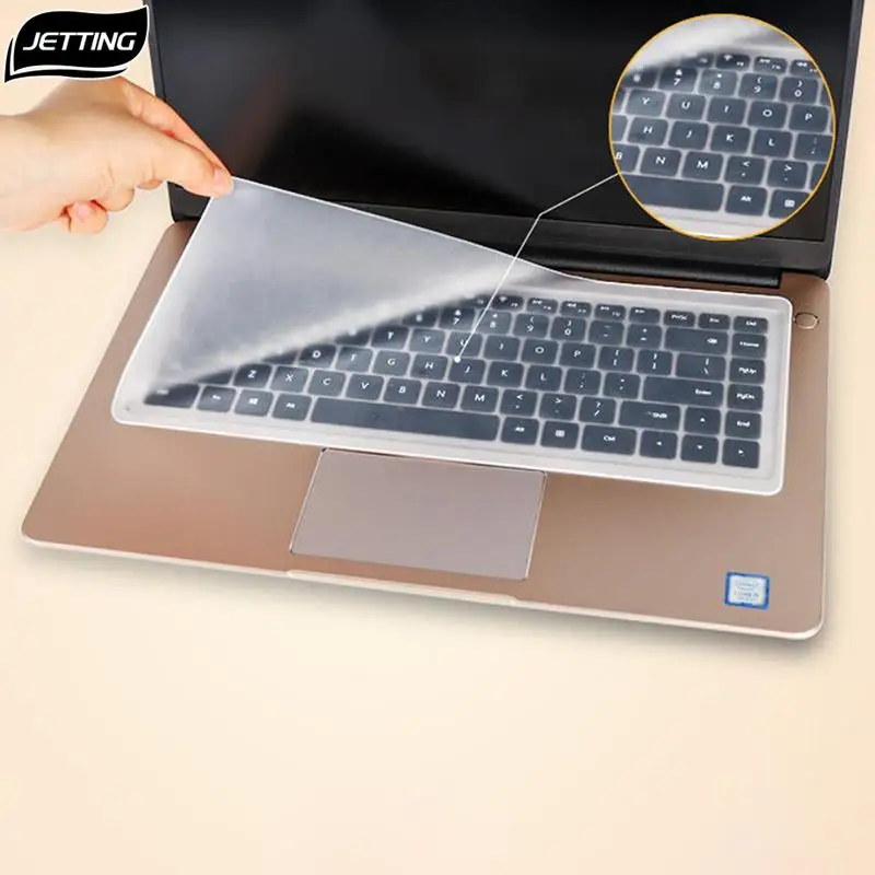 

Computer Keyboard Cover Notebook Laptop Universal Protector Waterproof Skin Keypad Clear Protective Film Cover Silicone 13"14"