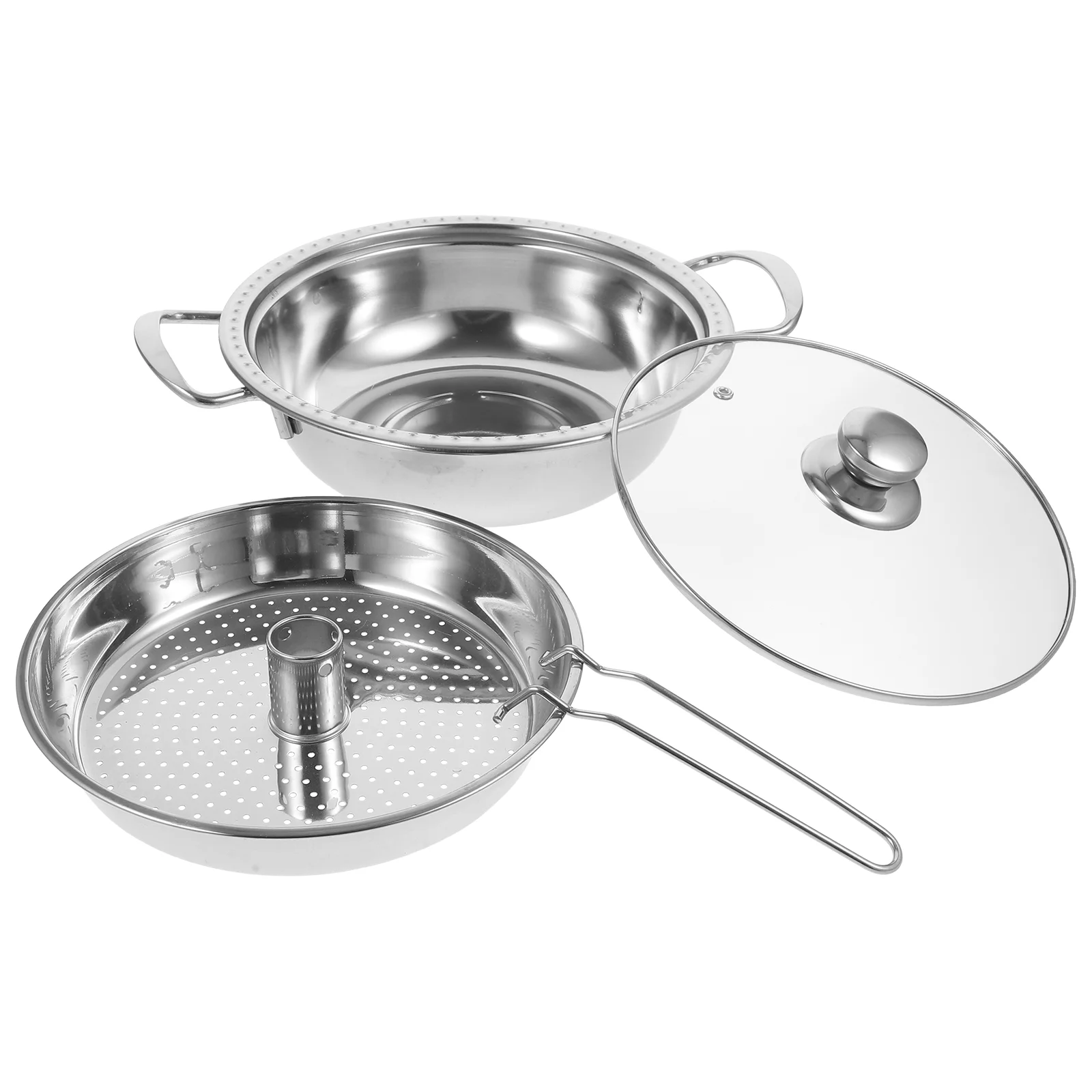 

Steamer Pot Stainless Steel Tamale Pan Kitchen Olla Para Tamales Steaming