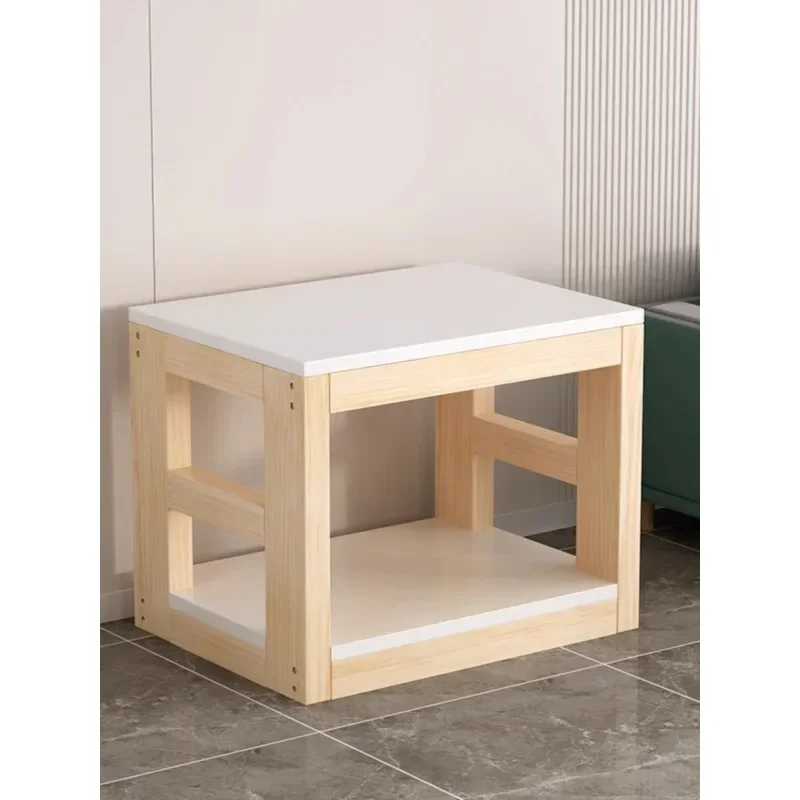 Стойка для аквариума многослойный кронштейн из массива дерева основание Нижний