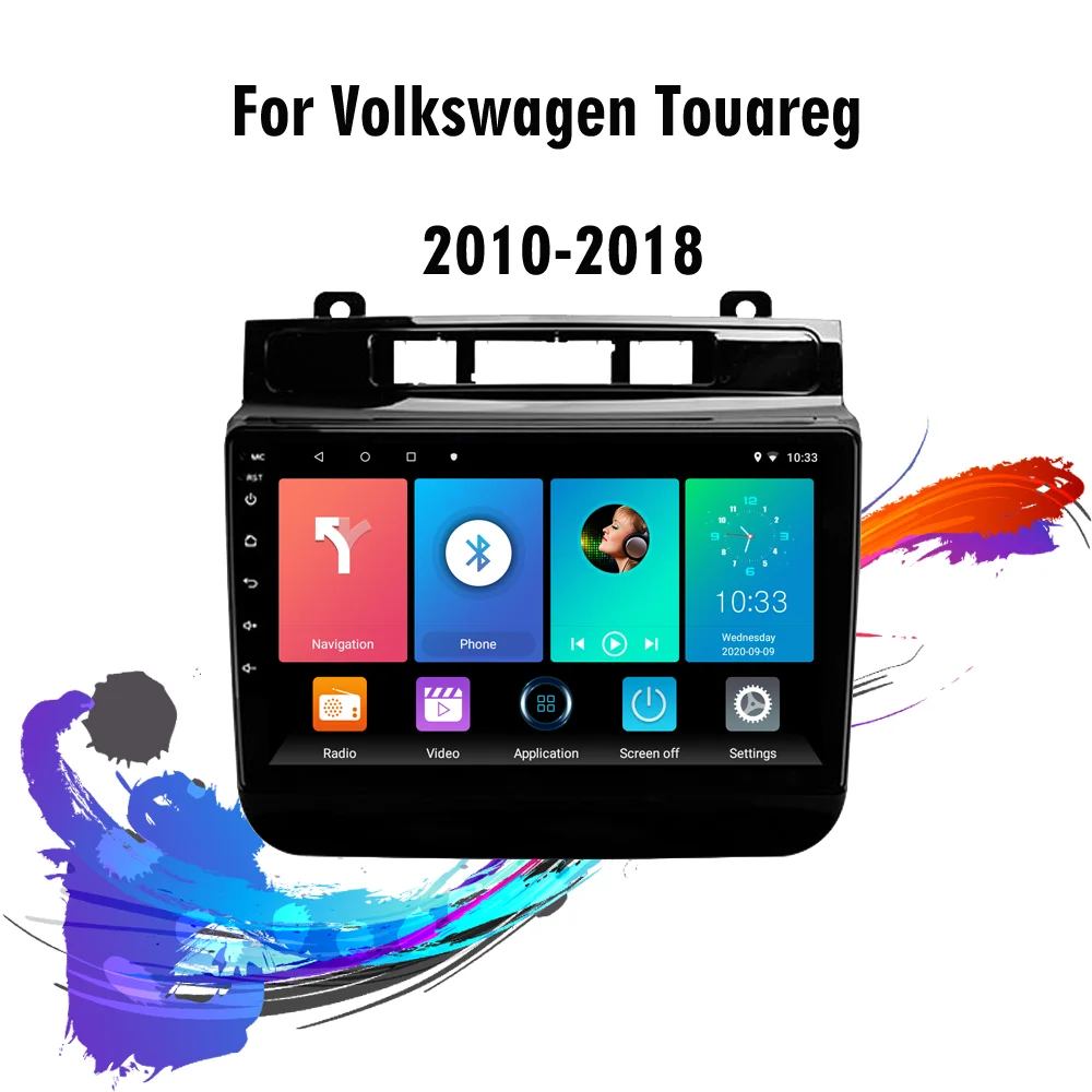 

For Volkswagen Touareg FL NF 2010 - 2018 9 inch 2 Din 4G Carplay Car Multimedia Player Android Wifi GPS Navigation AutoRadio