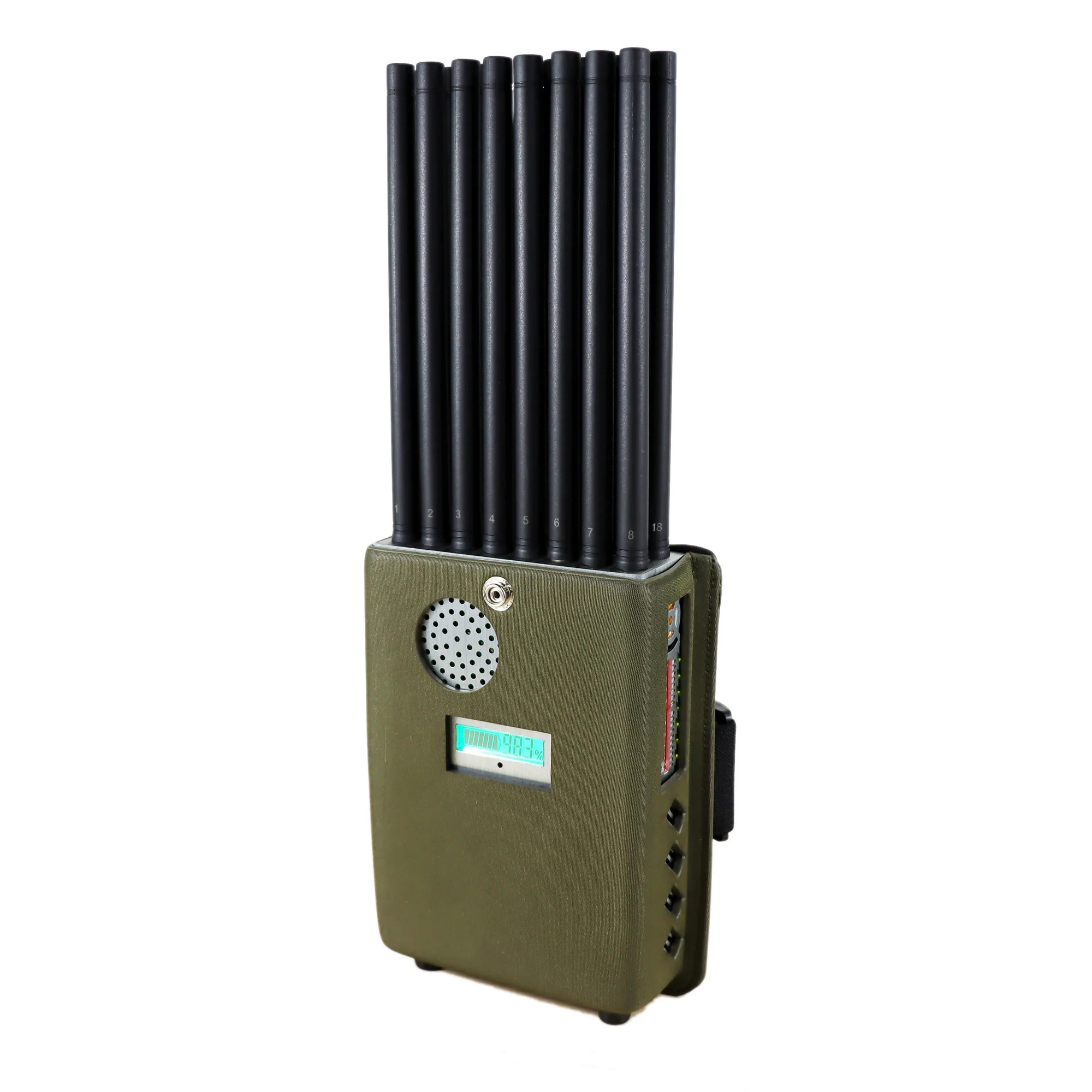

N18 2022 Latest 18-Band Handheld CDMA GSM DCS 2G 3G 4G 5G GPS L1 L2 L5 WIFI 2.4G WIFI 5.8 G LOJACK Detector With Suitcase