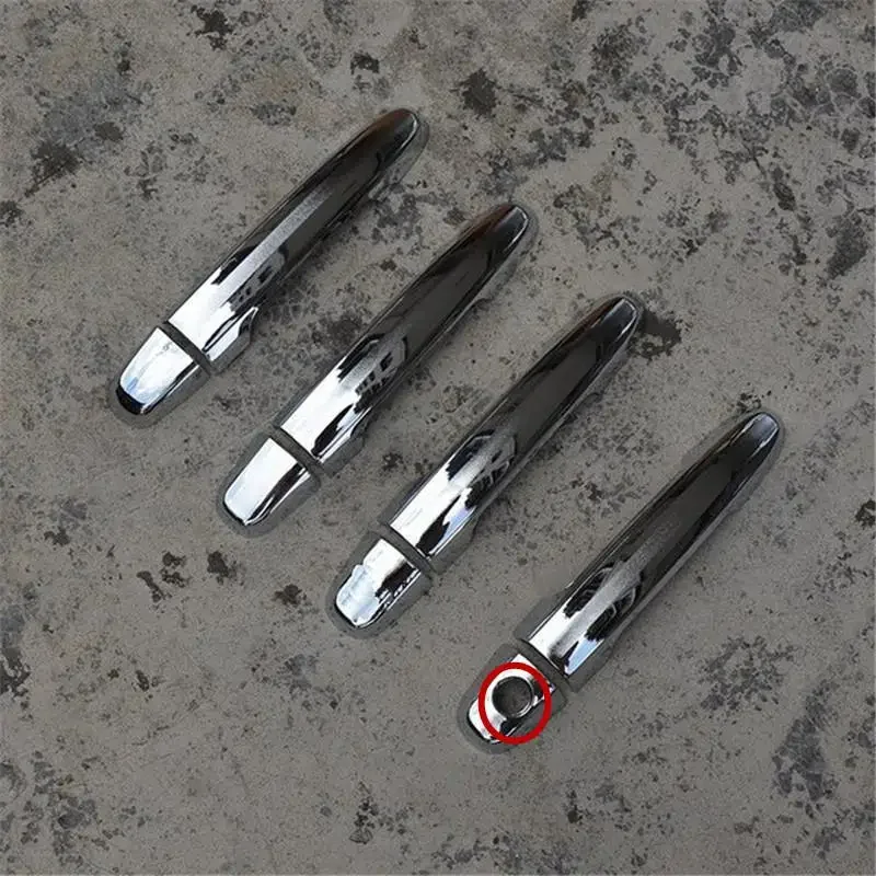 

Хромированная крышка дверной ручки из АБС-пластика для Toyota Corolla 2004, 2005, 2006, 2007, 2008, 2009, 2010, 2011, 2012, Стайлинг автомобиля