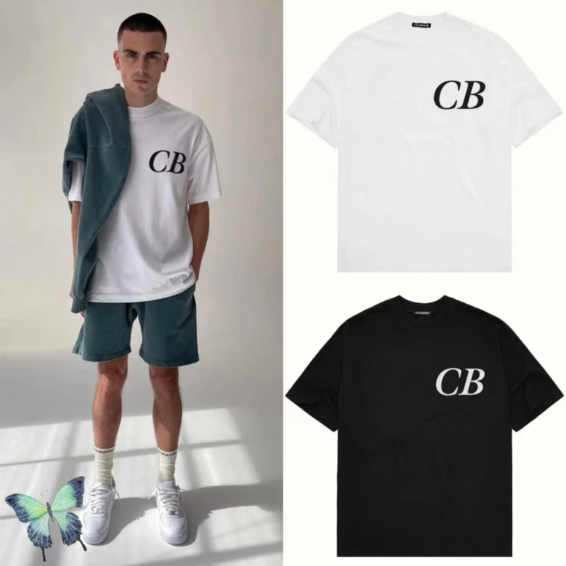 

Cole Buxton Minimalist CB Lettering Logo T-shirt