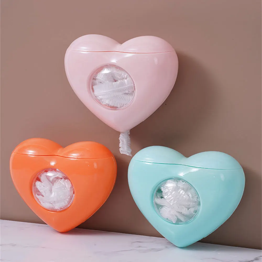 

Kitchen Gadgets Disposable Cling Film Cover Saves Space Dirt-proof Plastic Film Storage Box Transparent Visible Dustproof