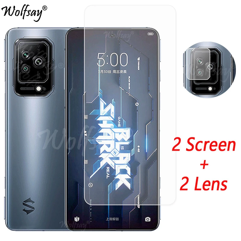 

Camera Lens For Xiaomi Black Shark 5 Screen Protector Tempered Glass Black Shark 5 Camera Glass For Xiaomi Black Shark 5 Glass