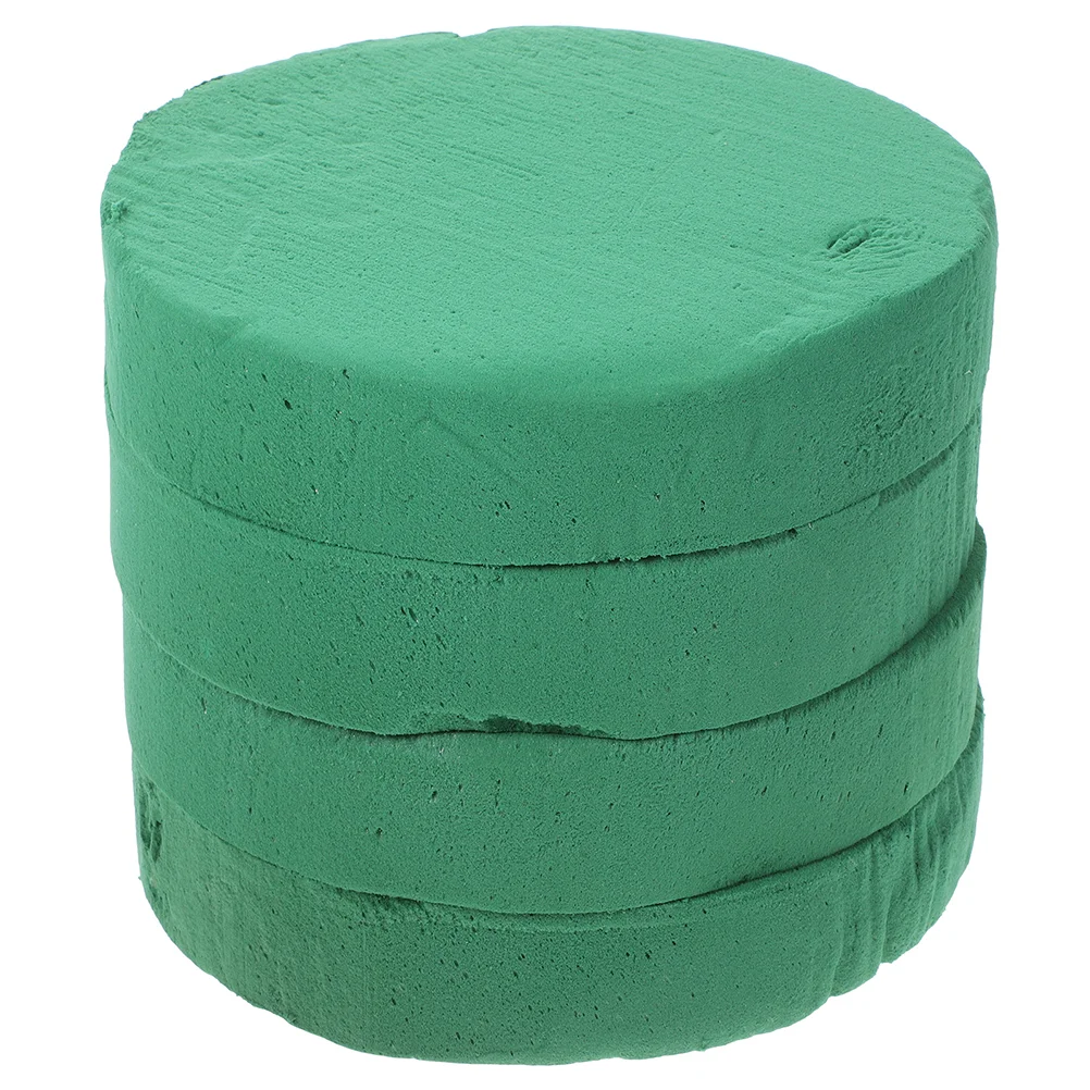 

Round Mud Flower Arrangement Supplies Water Absorb Floral Base Arrangements Blocks Accessory