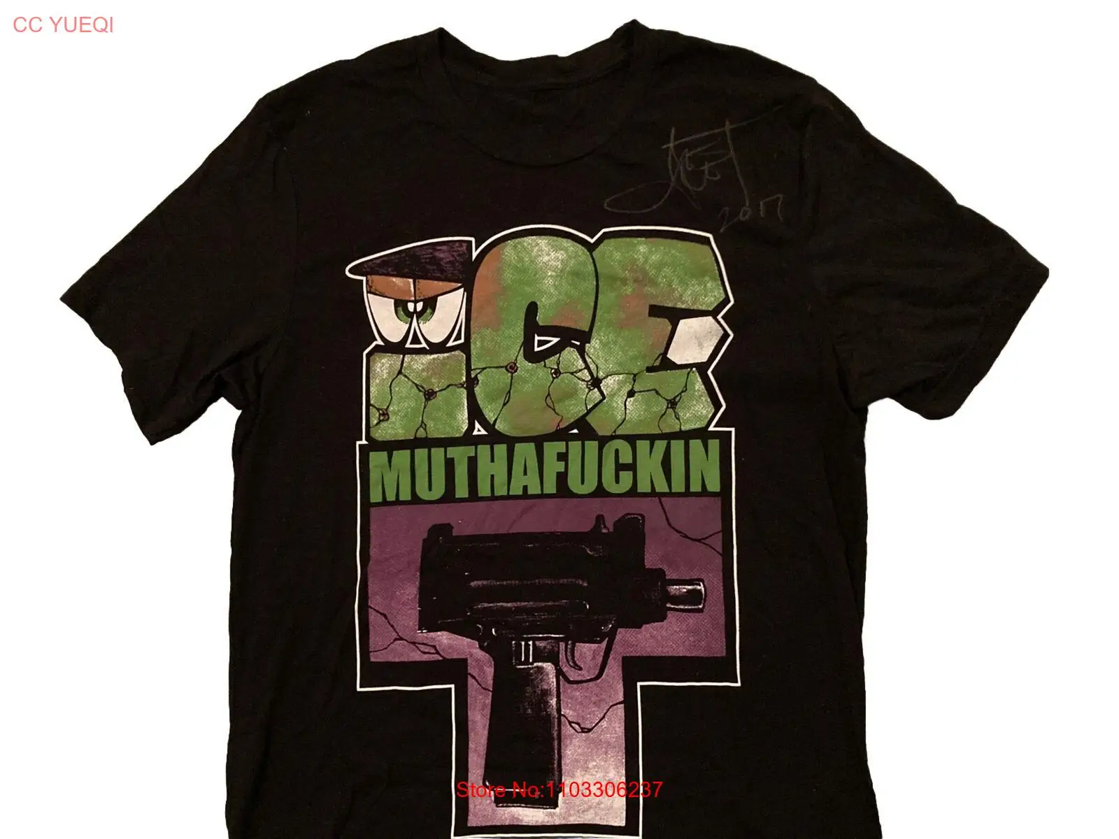 Футболка льда т/ринме синдикат * футболка рэп ЛП хип-хоп тела счет подписан льдом T