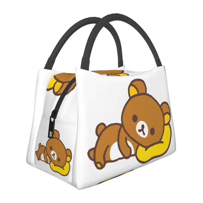 

Мультяшные дизайнерские Изолированные сумки для завтрака для женщин, портативный термоохлаждающий Ланч-бокс для офиса, пикника, путешествий