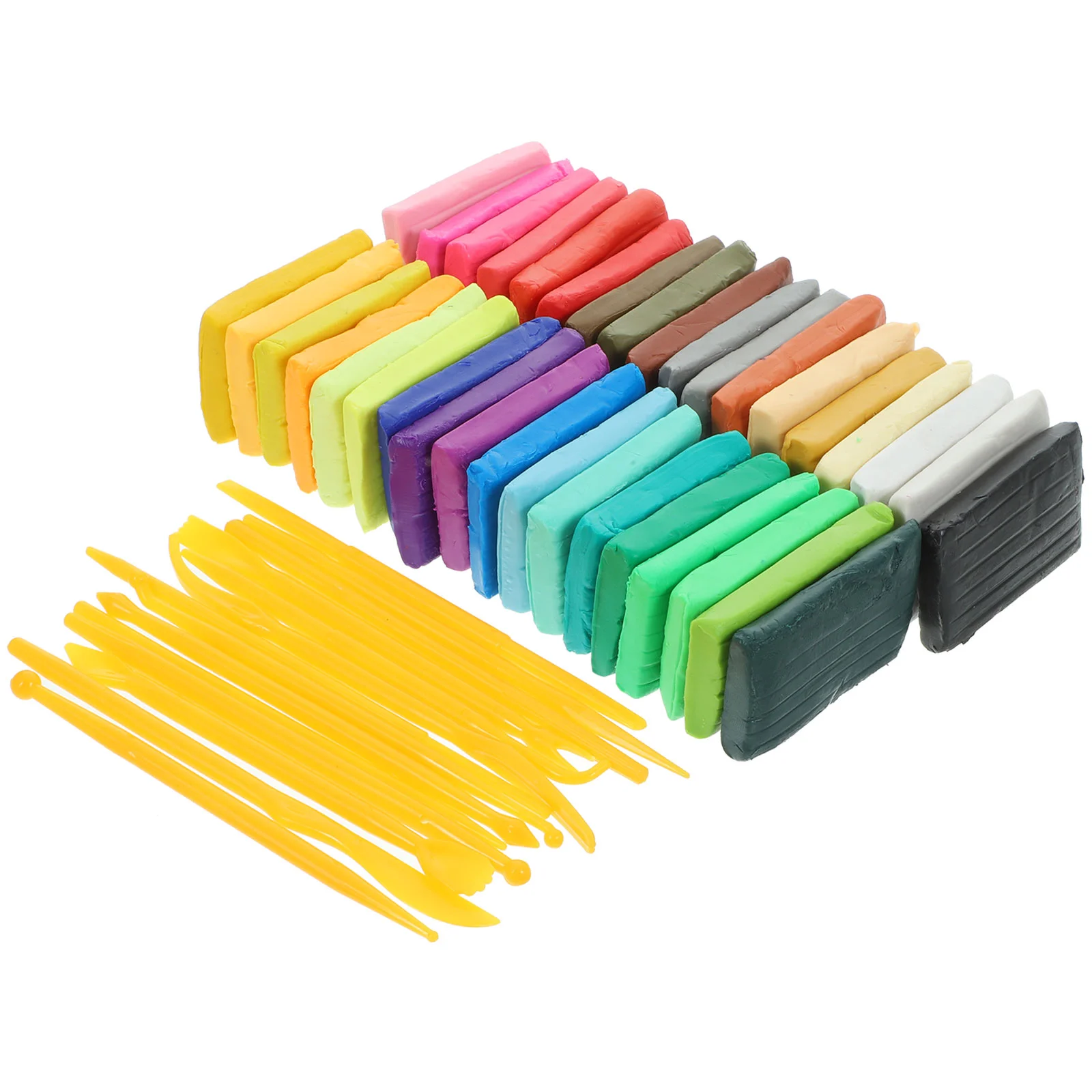 

Clay Modeling Kit Crafts Teenager Educational Plaything Air Dry Adults DIY Colorful Polymer