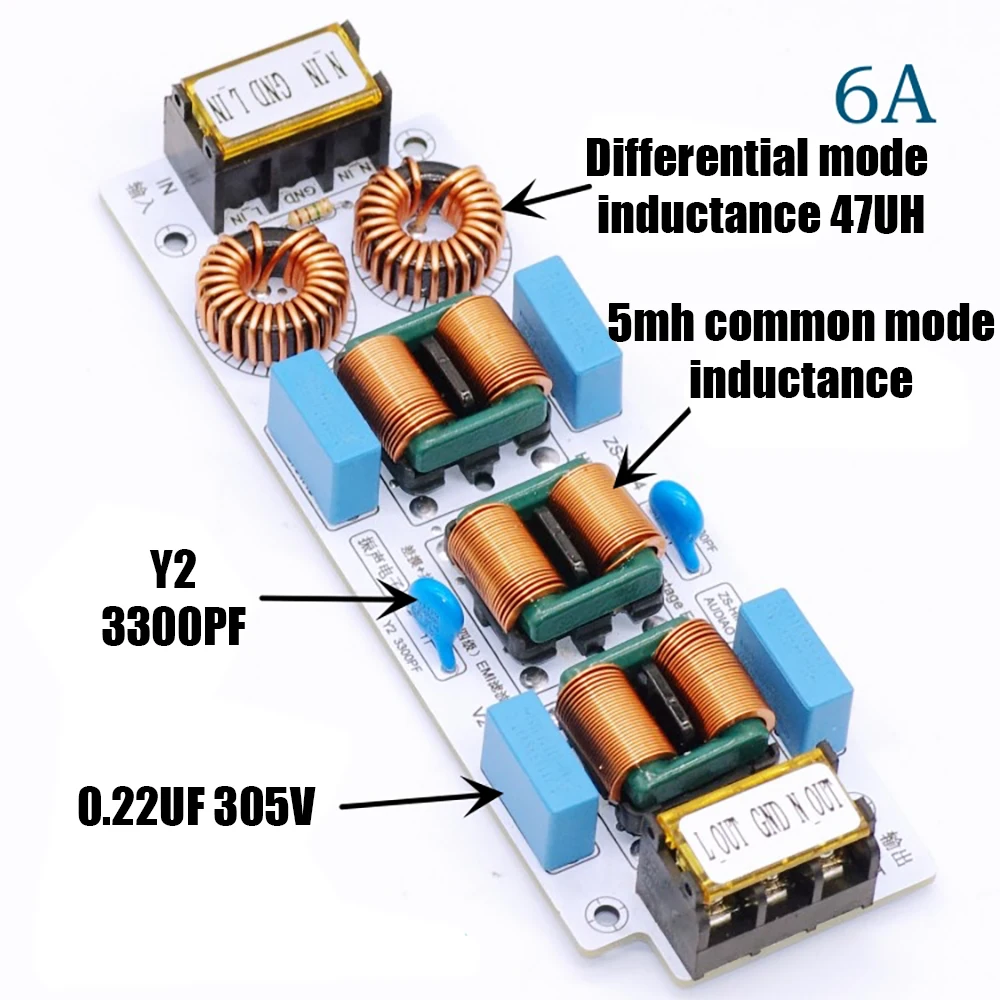 

Фильтр электромагнитных помех Dykbcells ZS-0004