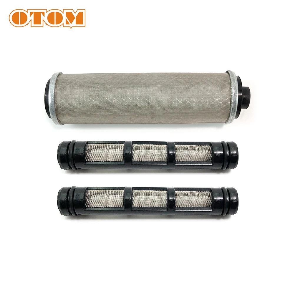 OTOM Motocross Engine Oil Cooler Filter For ZONGSHEN NC250 NC450 Parts Fine Crude Oil Filter Paper Filters For ZS177MM KAYO BSE