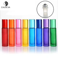 510ml glass bottle essential oil empty perfume roller bottles stainless steel ball container refillable new perfume