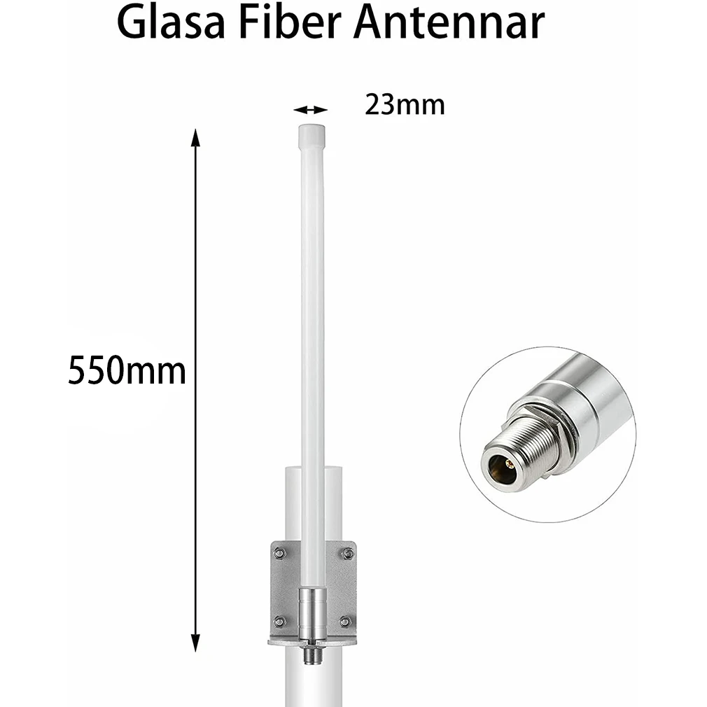 

High Temperature Resistance For Security Systems Antenna Set 860-930MHz 860-930MHz 8dbi Rated Gain N Female Connector