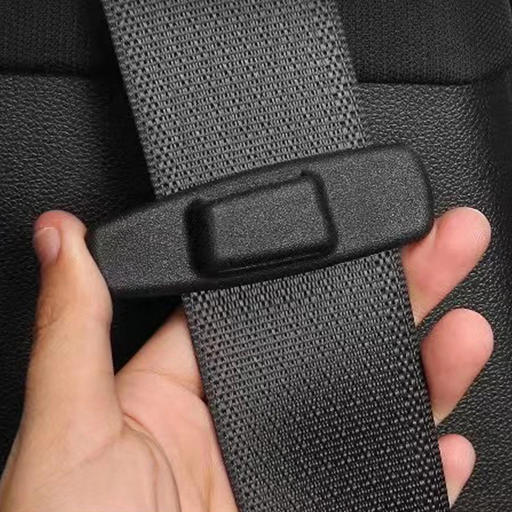 

2 пластиковых прочных автомобильных зажима для ремня безопасности, скользящая пряжка для ремня безопасности, зажим для фиксации для Volkswagen, Toyota, Tesla, Lada, Volvo