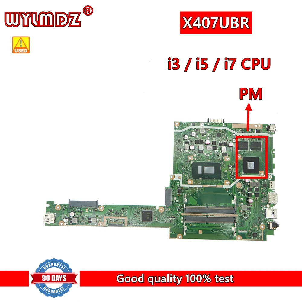 /     X407UBR  I3- I5-I7-7th 8 Gen UMA / PM