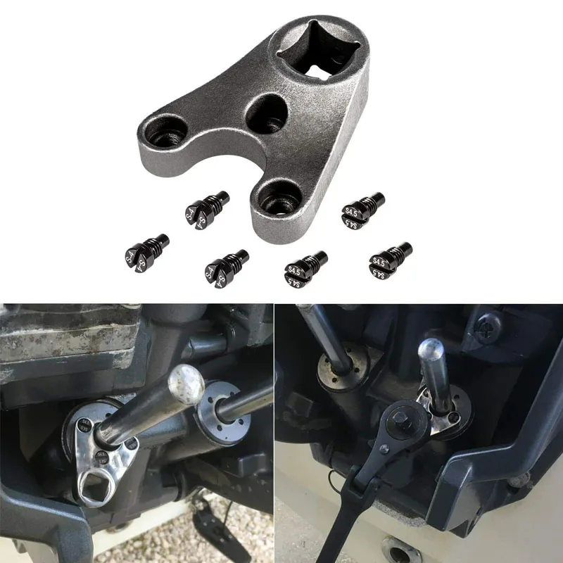 

Outboard Trim/Tilt Pin Wrench MT0006-32mm X 4mm Outboards Remove Trim/Tilt Caps, Trim Seals on Hydraulic Cylinders 7PCS（black）