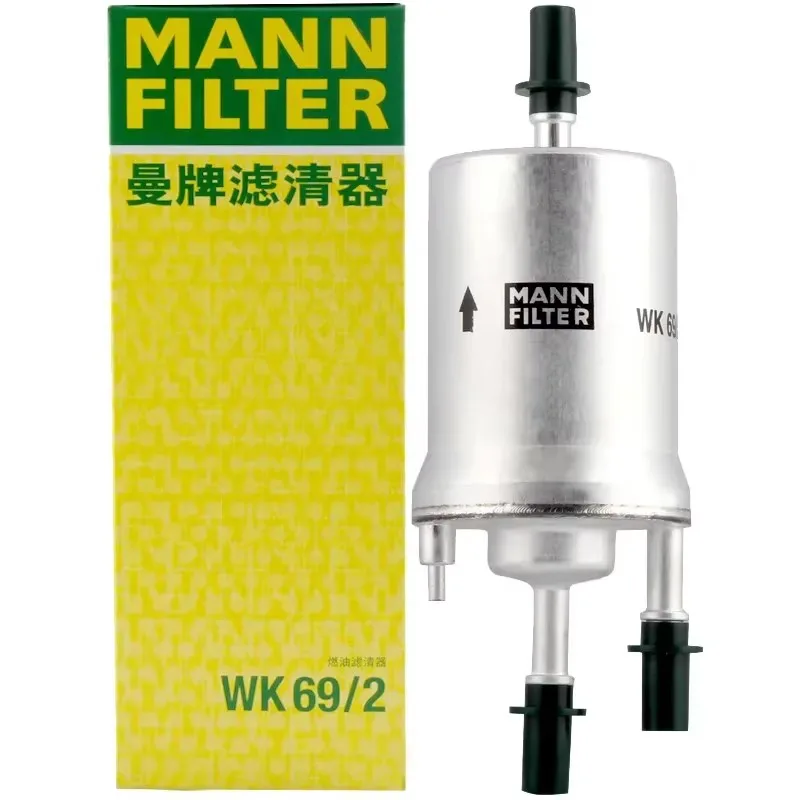 MANN FILTER WK69/2 Топливный фильтр для VW Eos Jetta New Beetle Golf AUDI A3 TT SKODA Roomster 6Q 0201051 C A J