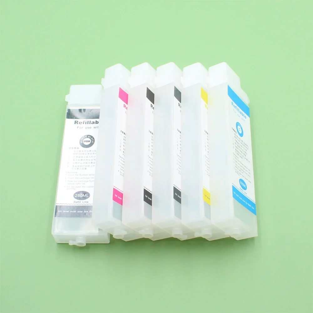 Картриджи для принтера Canon iPF500 iPF510 iPF600 iPF605 iPF610 iPF700 iPF710 iPF720 с чипом 260 мл