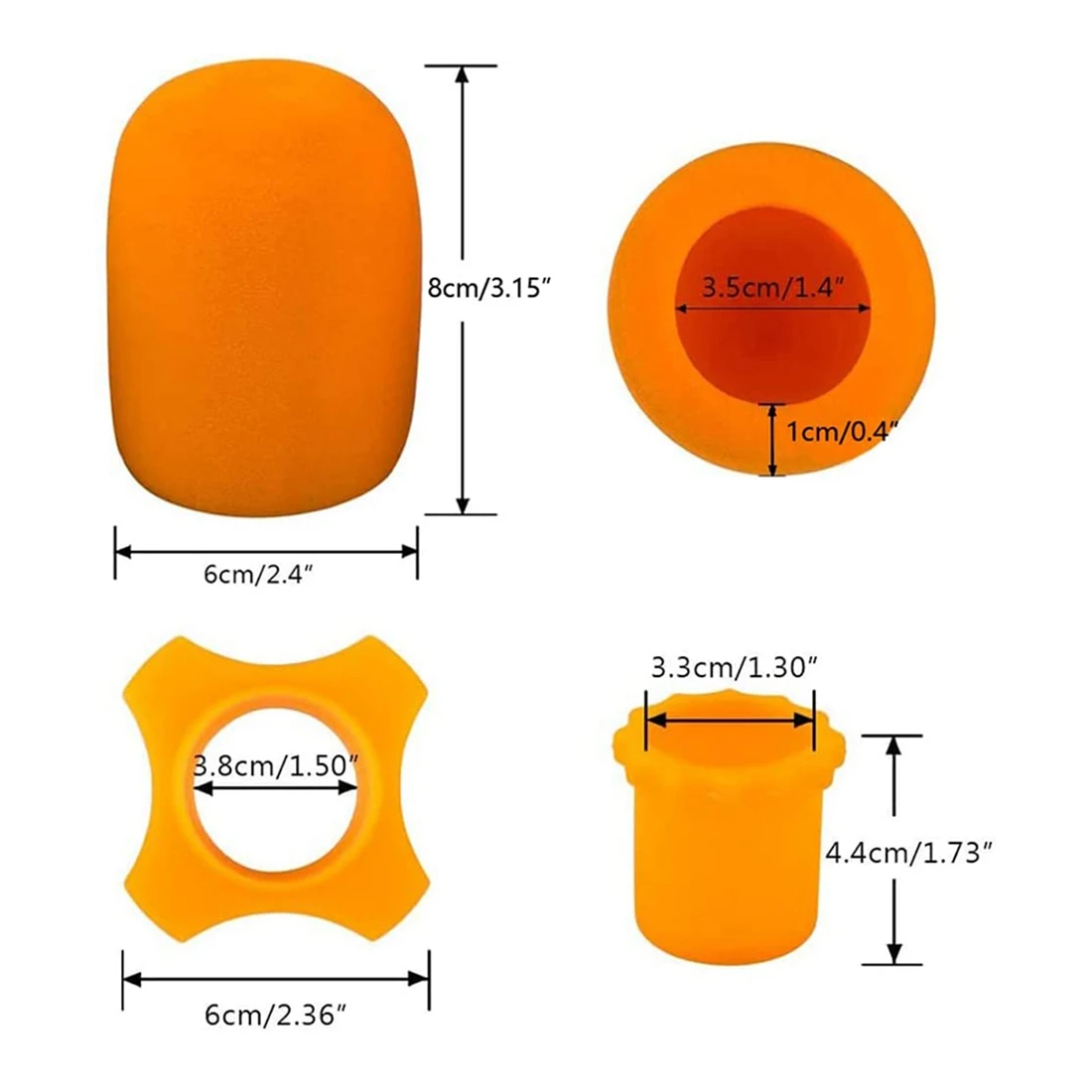 Виброустойчивое противоскользящее беспроводное ручное защитное кольцо для