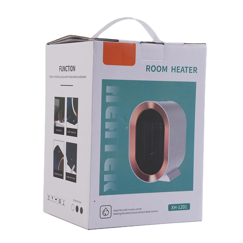 

Durable Heater Fan Heater 1 Set 1-second Heating 230V 50Hz European Standard Flame-retardant Mechanical Mini Modes