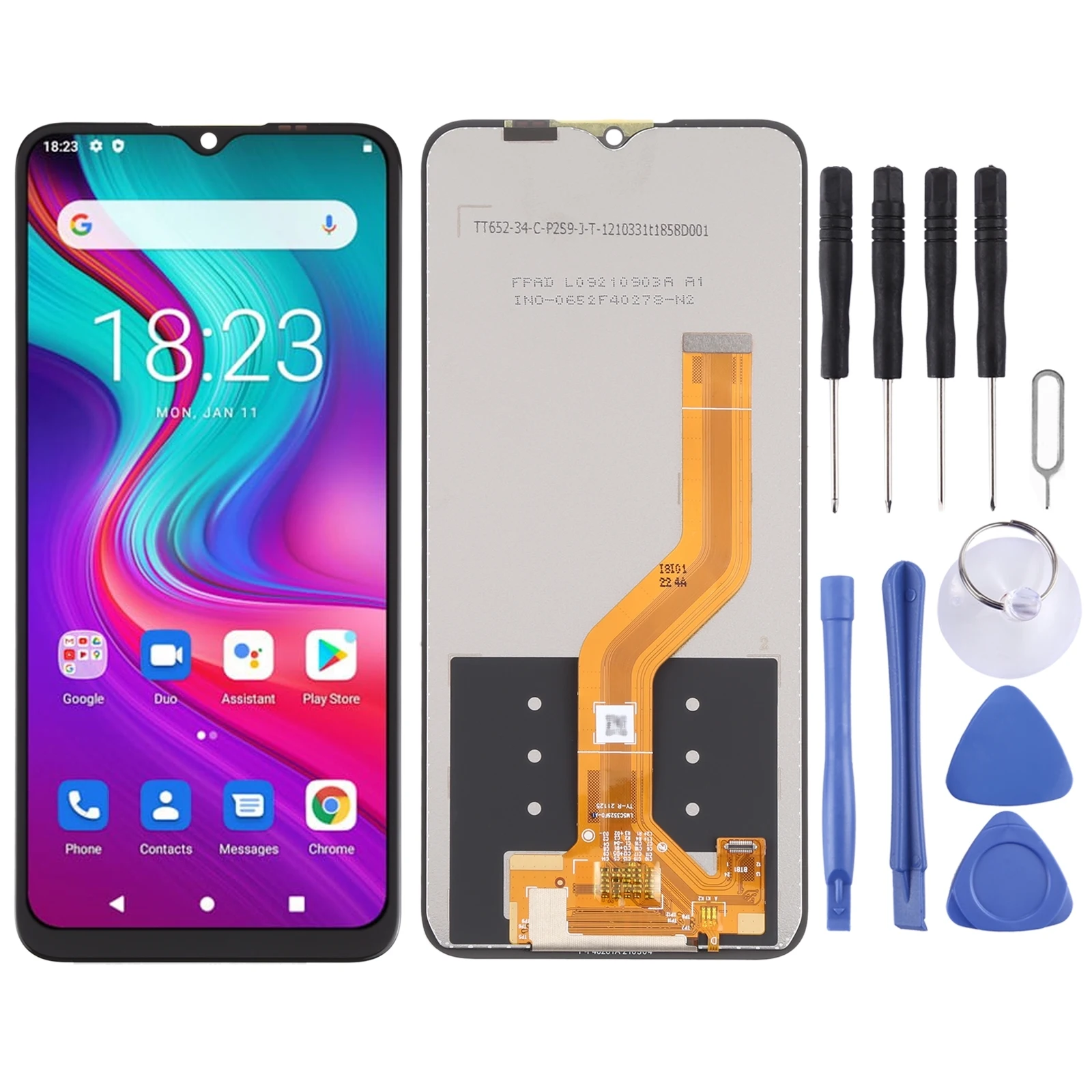 

IPartsBuy для ЖК-экрана Doogee X96 Pro и дигитайзера в сборе