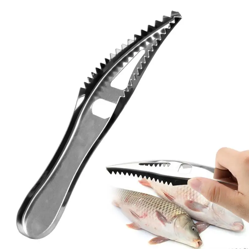 

Multifunction Stainless Steel Fish Scale Knife Seafood Tools Kitchen Accessories Scaler Brush Fish Scale Planer Fish Skin Scrape