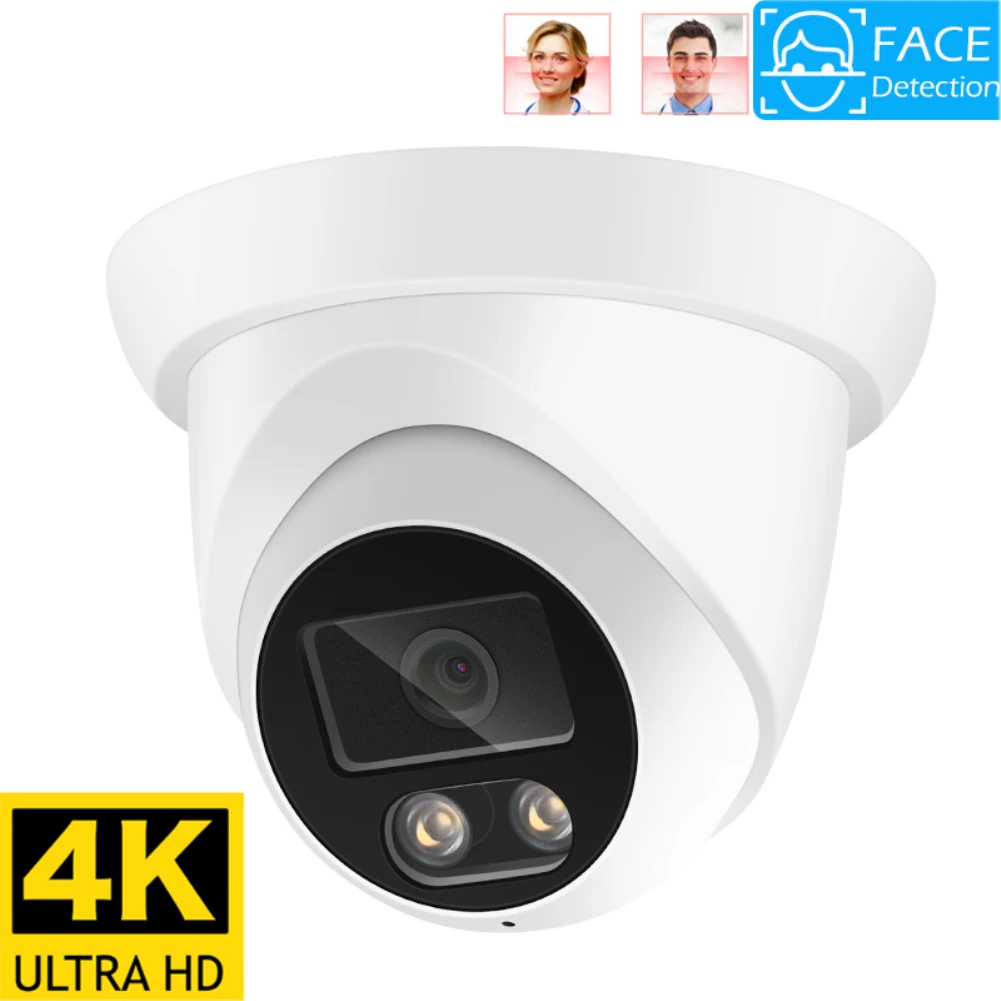 

IP-камера наружная, 8 Мп, 4K, Wi-Fi, 2,8 мм, ночное видение