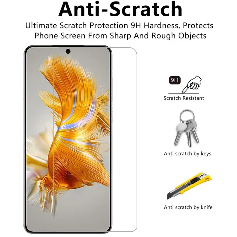 Защитное закаленное стекло для huawei mate 50 защитная пленка экрана телефона 9 часов