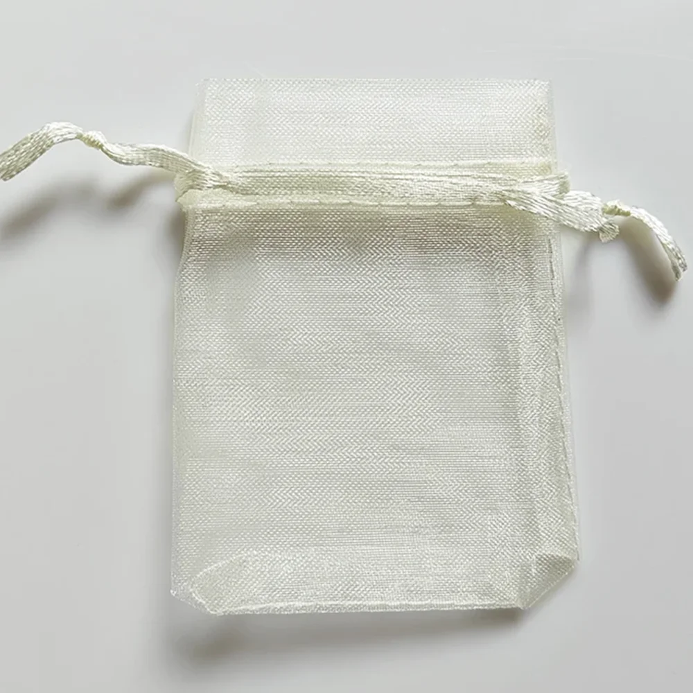 

50 шт. Многоцветные подарочные мешочки из органзы 7х9 см