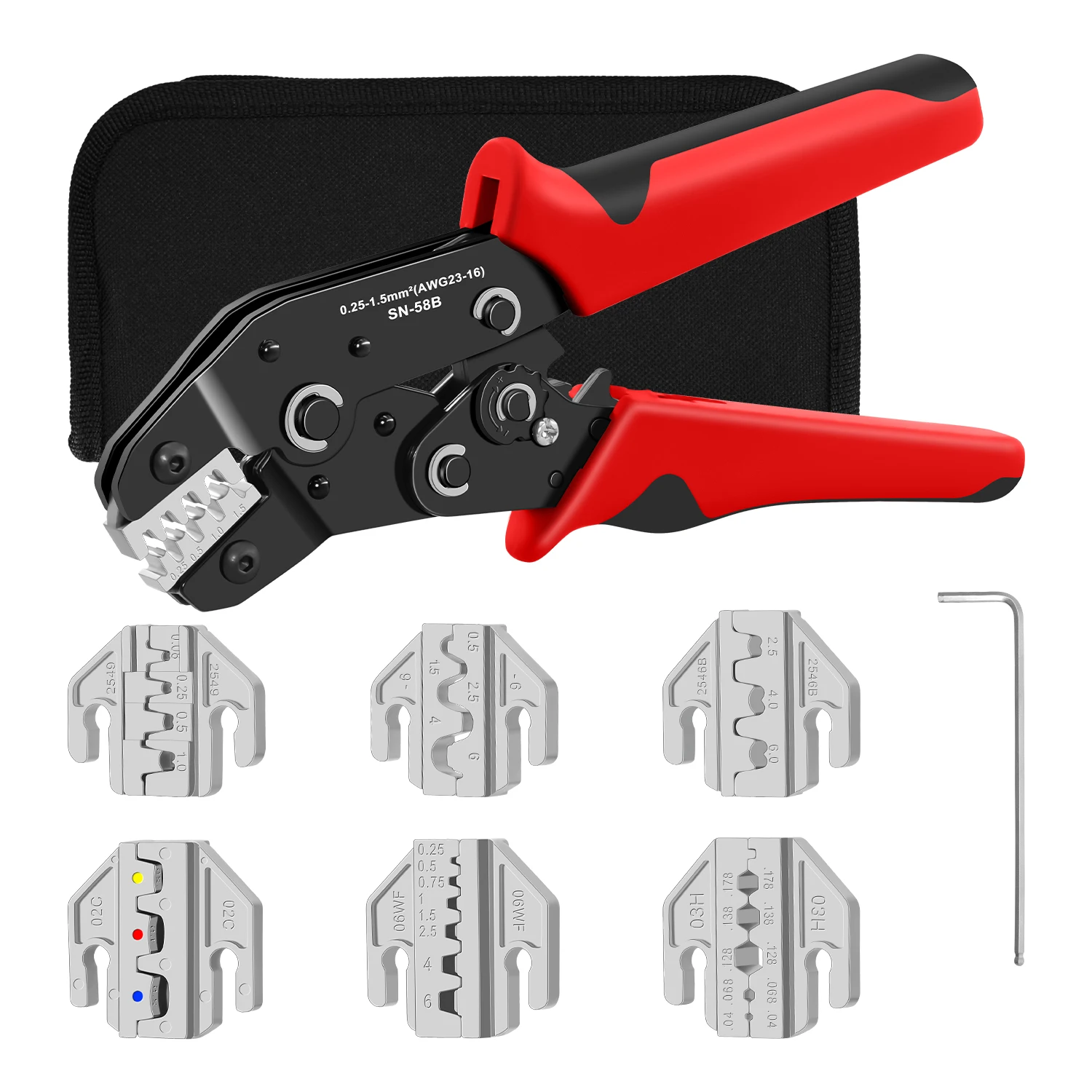 

Набор плоскогубцев CLAMPLUS для обжима разъемов