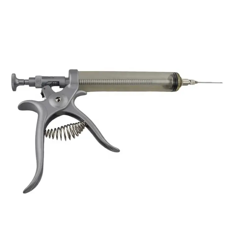 

YSVET-JS016 cost-effective Adjustable continuous syringe with bottle
