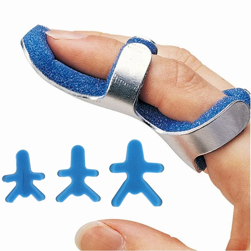 

Medical Finger Splint Brace Frog Phalanx Posture Corrector Aluminium Toad Finger Protect Support Recovery Injury Malleable Belt