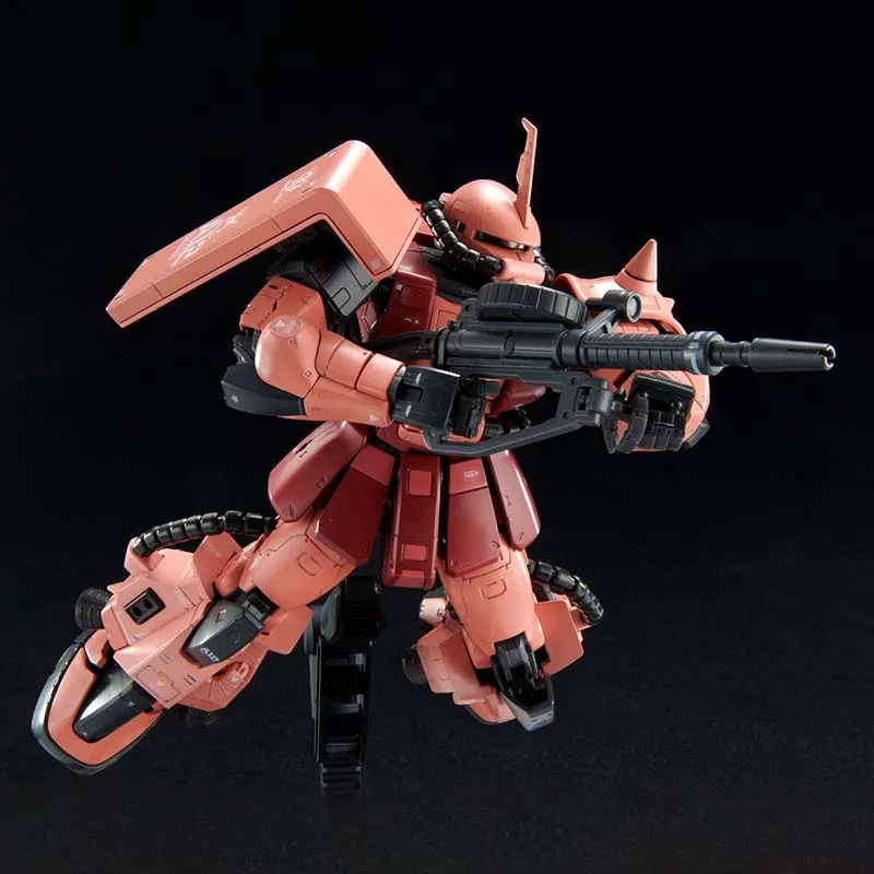 Фото Набор для сборки модели Gundam Bandai RG PB RX-78-2 Zaku 2 Team Monstre, фигурка, конструктор Gunpla, аниме-фигурки, игрушки для мальчиков, подарок №4