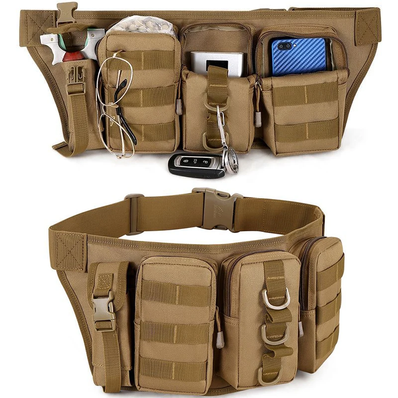 Tool Holder Garden Durable Organizer Wear Resistant Large Space Cleaning Oxford Cloth With Belt Multi Pockets Portable Waist Bag