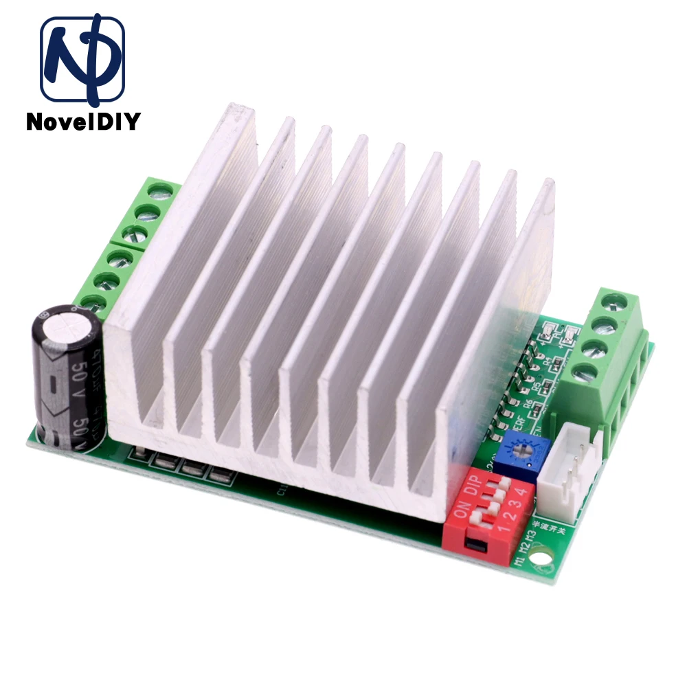 Single Axis TB6600 4.5A DC 10-45V Two Phase Hybrid Stepper Motor Driver Controller Board TB6560 Module Short Circuit Protection |