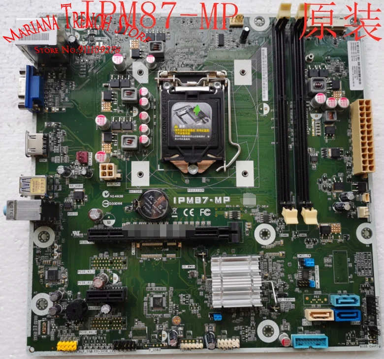 

Материнская плата для настольного ПК HP IPM87-MP системная плата 785304-001 1150 DDR3