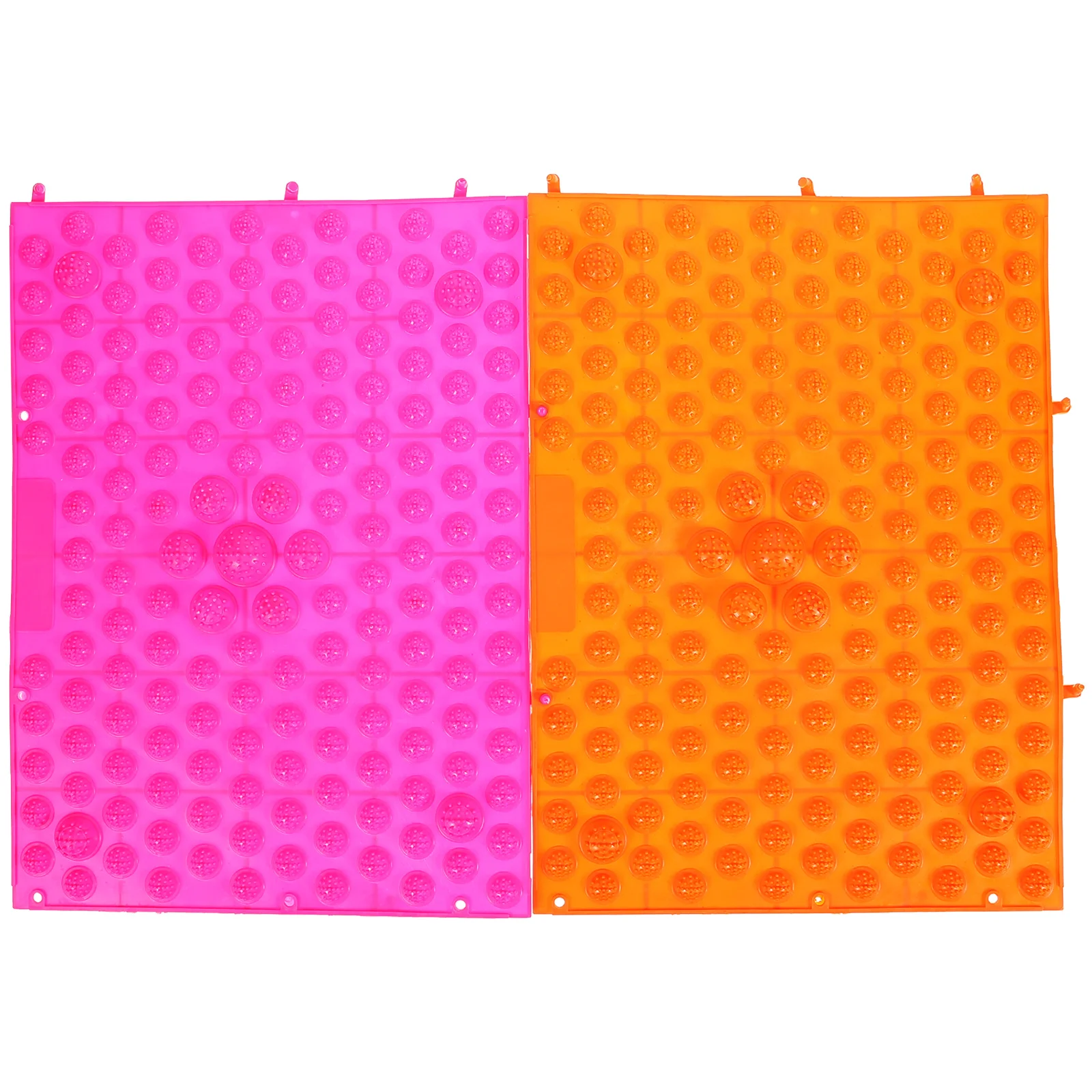 

2 Pcs Massage Mat Safe Body Massager Foot Toe Care Pads Acupoint Home Feet Floor Tool Sole