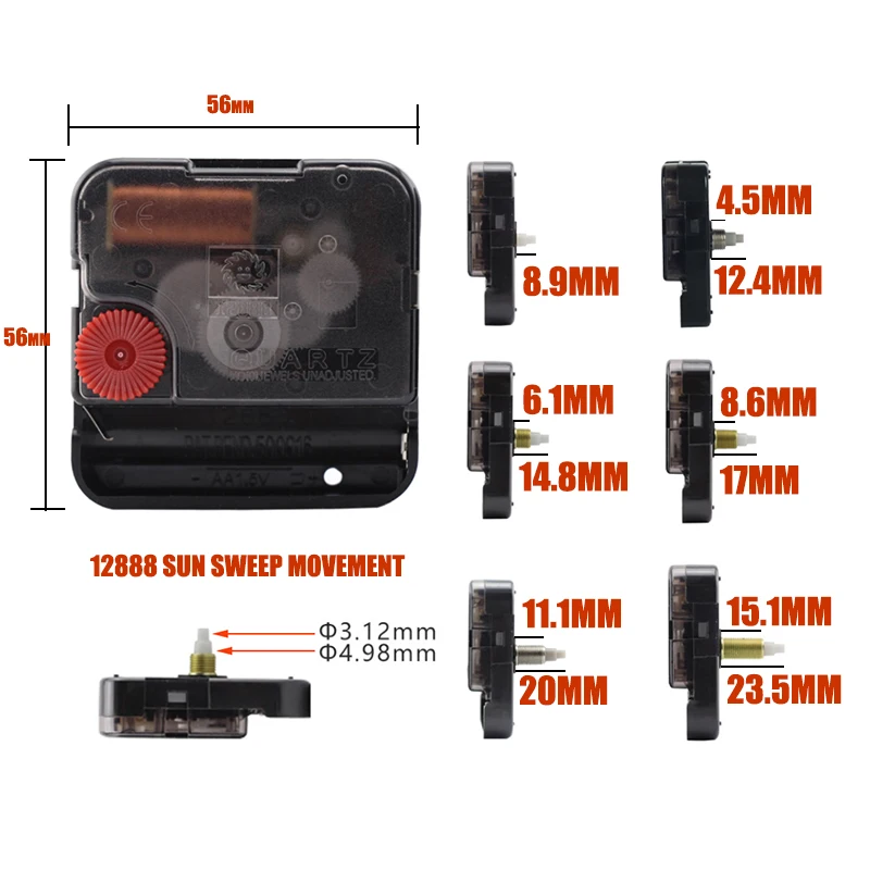 Часы с движением сделай сам современного дизайна солнечный вал деревянными