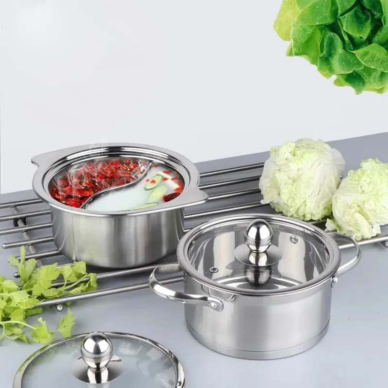 

Маленький горшок для горячей посуды из нержавеющей стали для коммерческого использования на одного человека