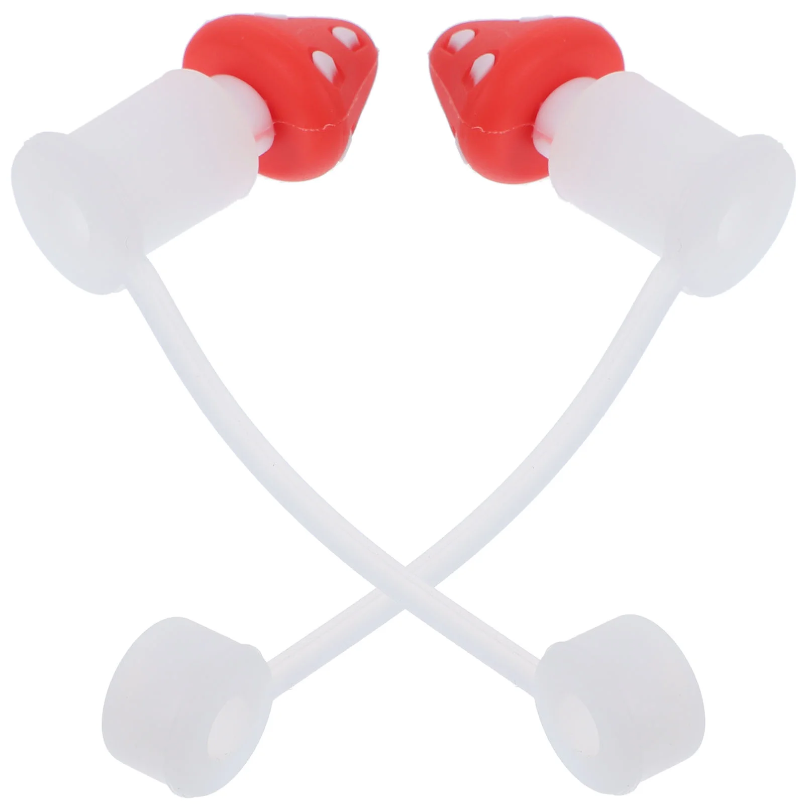 

2 Pcs Small Mushroom Straw Cap Adorable Topper Silicone Hat Cover Dust Plugs Tips Protectors Pvc Banquet Sippy Cup