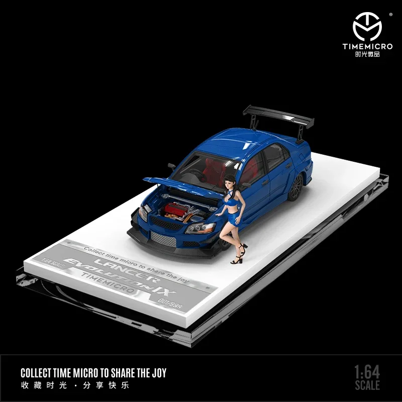 Литая под давлением модель автомобиля Time Micro 1:64 Lancer Evolution IX