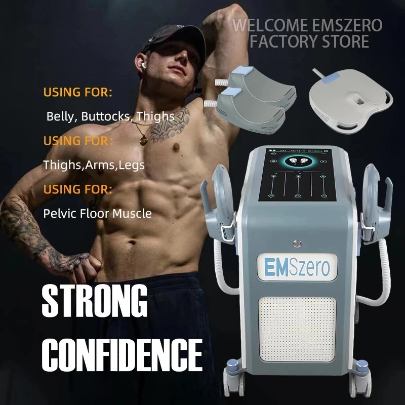 Фото EMSzero 6500 Вт мощная машина для моделирования тела, неостимулятор мышц, электромагнитное оборудование для похудения, косметическое оборудование, фитнес-одоровье №2