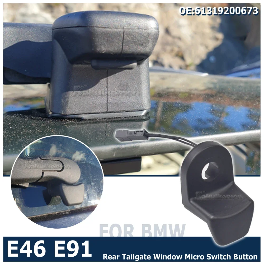 Кнопка микро-переключателя окна задней двери автомобиля для BMW E46 E91 3-Series E61 5-Series