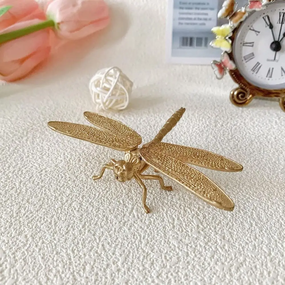 

2 pcs Gold Dragonfly Mini Decoration Animal Home Decor Home|Desk|Office|Desktop