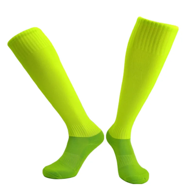 Non slip men's socks, adult and children's competition training socks, breathable and non slip long tube football socks