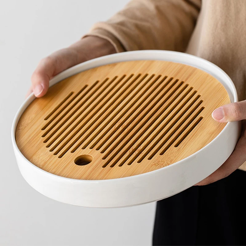 

Chinese Table Tea Trays Decoration Premium Puer Rectangular Classic Tea Trays Luxury Oriental Square Plateau Accessories