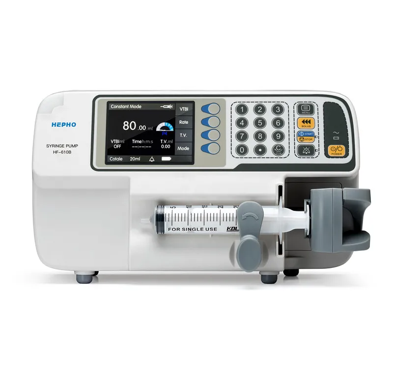 

LCD Colourful Display Infusion Pump portable medical Syringe Pump